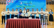 Hội Sinh viên tỉnh Quảng Ninh ký kết chương trình phối hợp với  Ngân hàng Vietcombank chi nhánh Quảng Ninh giai đoạn 2024 - 2026  và Trao học bổng ‘Vững bước tương lai’ cho học sinh, sinh viên