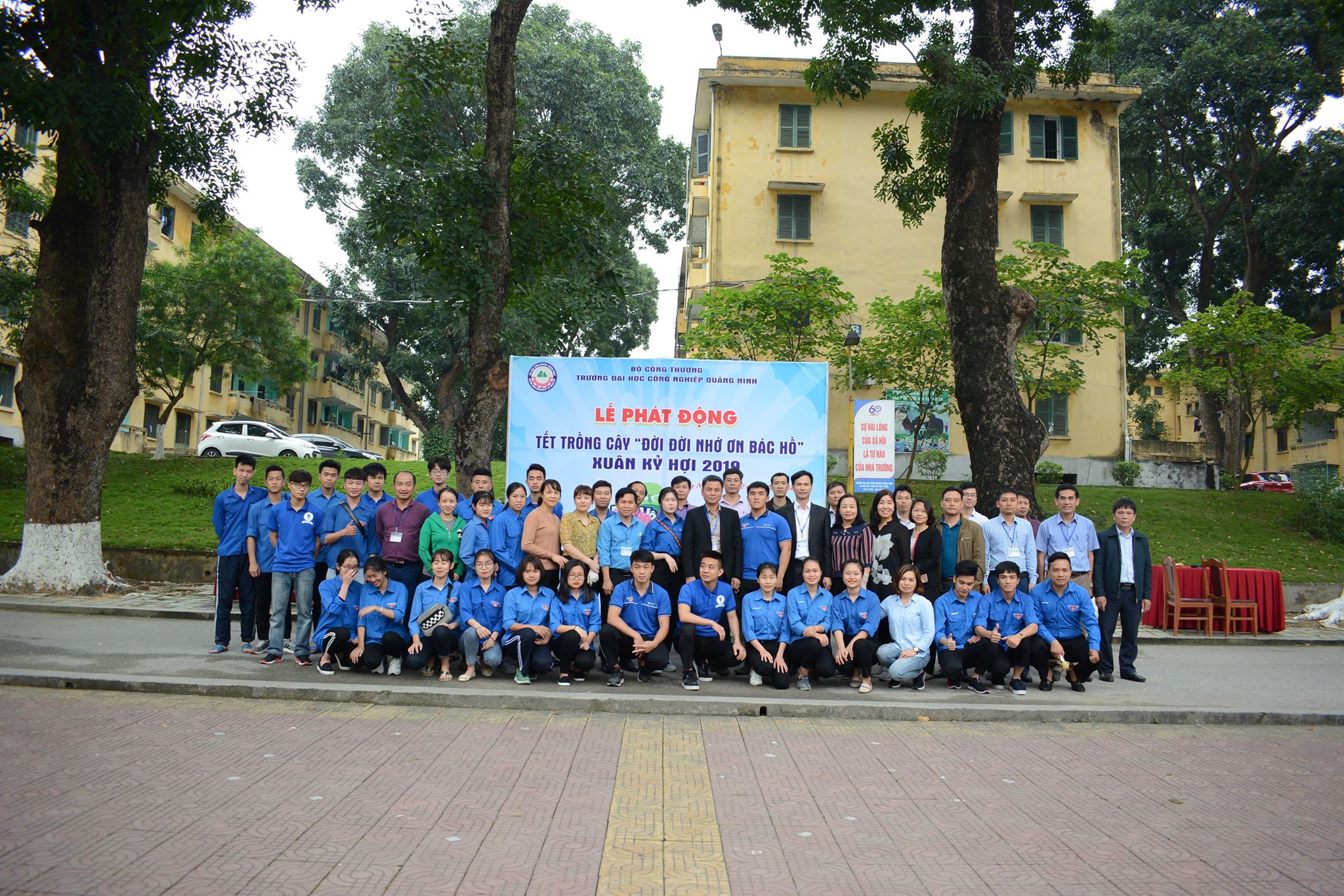 Trường ĐH Công nghiệp Quảng Ninh  phát động “Tết trồng cây đời đời nhớ ơn Bác Hồ” xuân Kỷ Hợi 2019