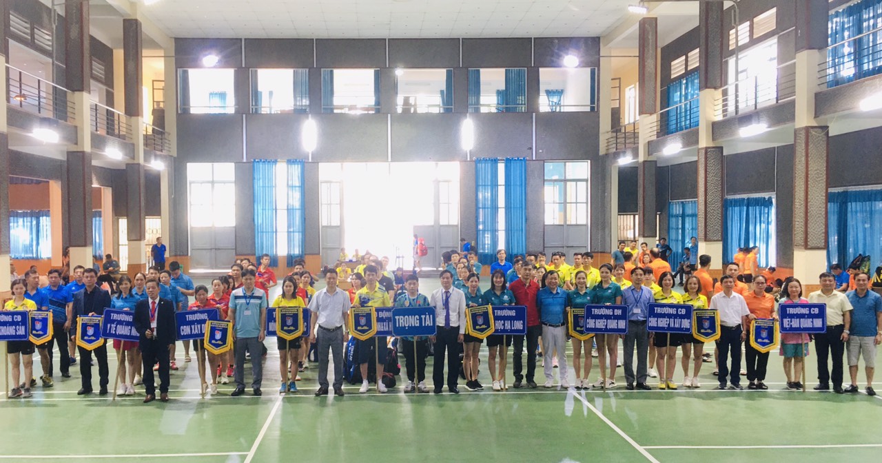 Trường Đại học Công nghiệp Quảng Ninh tham gia  Hội thao truyền thồng lần th?XXIII - năm 2023