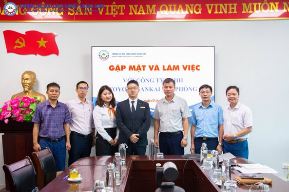 Đón tiếp và làm việc với Công ty TNHH Toyota Nankai Hải Phòng