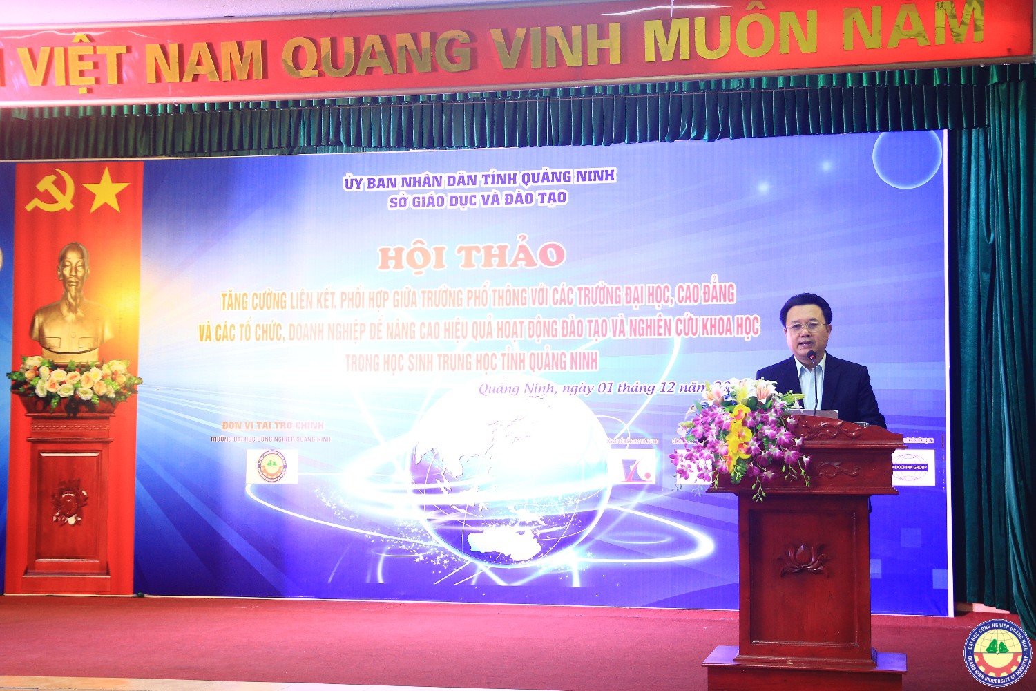 Hội thảo liên kết gữa các trường THPT vs các trường đạ học cao đẳng và các tổ chức doanh nghệp nâng cao hiệu quả đào tạo và nghiên cứu khoa học công nghệ